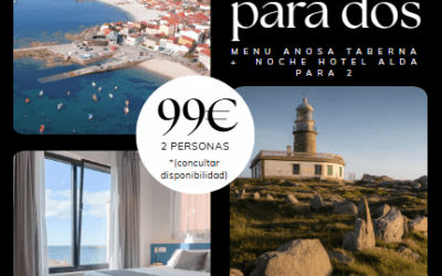 Escapada de fin de semana en Corrubedo con menú degustación por 99€